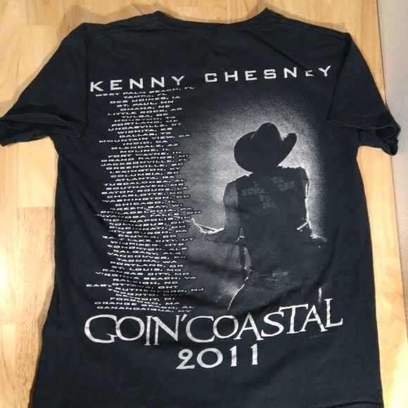 Kenney Chesney Goin' Coastal Tour 2011 T-Shirt - Picture 4 of 7